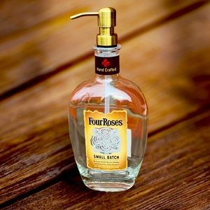 Four Roses Bourbon Soap Bottle